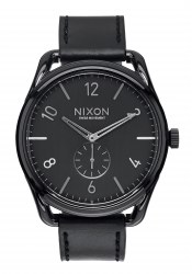 Nixon The C45 Leather Black
