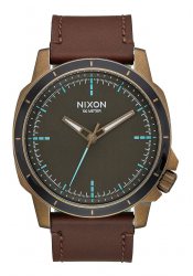 Nixon The Ranger Ops Leather Brass / Brown