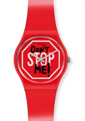 Swatch Dont Stop Me! Armbanduhr